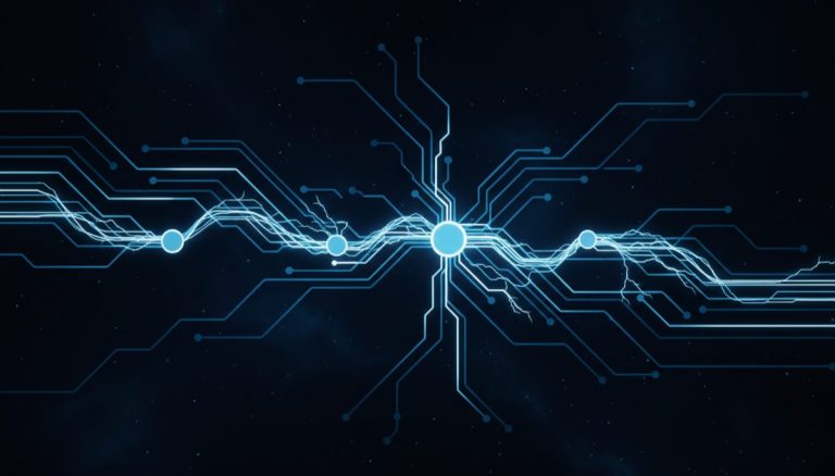 Lightning Network scaling challenges visualization with network topology and bottlenecks