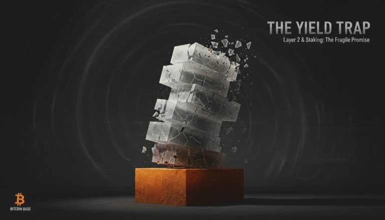 Visualization of Bitcoin yield risks across Layer 2 and staking platforms