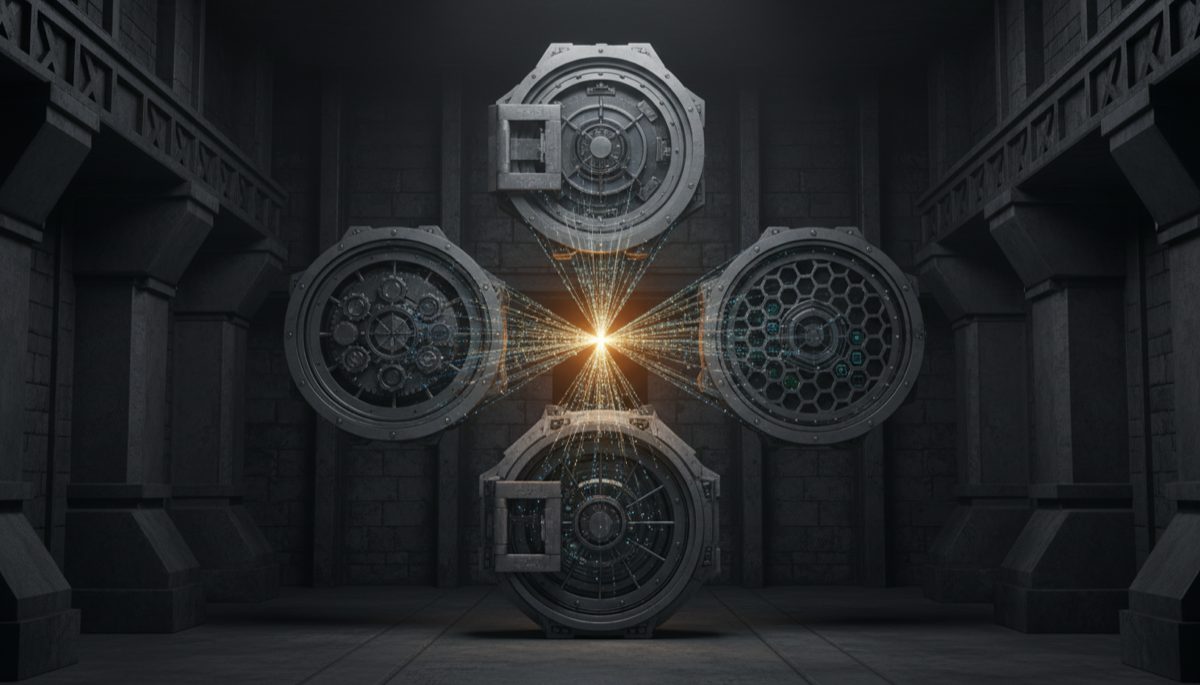 Multisig wallet security architecture in the Bitcoin ecosystem visualization