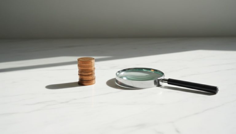 Lightning Network fees guide with visual metaphor of small transaction costs